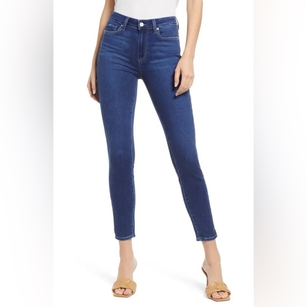 PAIGE High Rise Muse Classic Skinny Denim Jeans